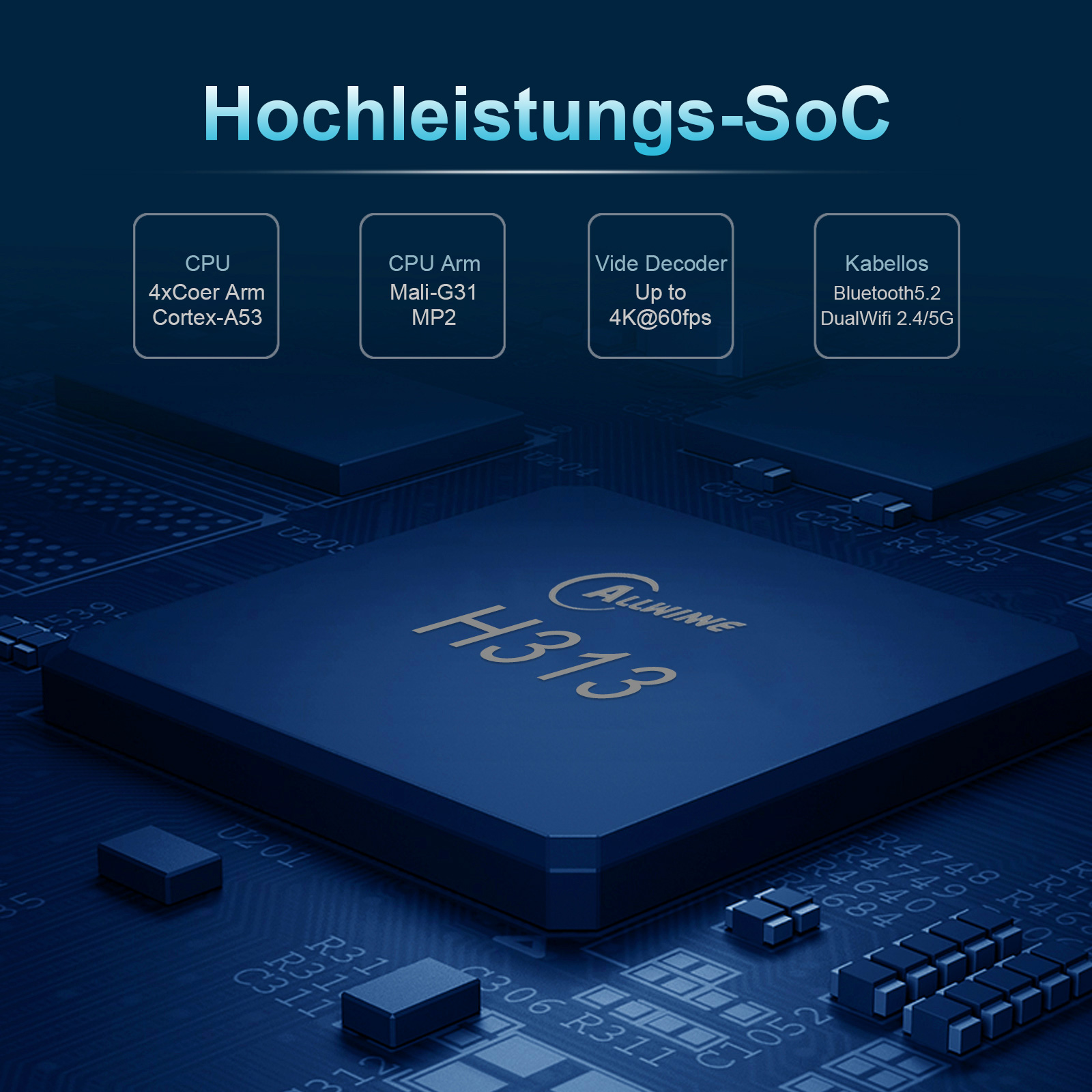 IOTWE T95Q 8K Support Android1 - Radxa Rock 5B 16Gb 评论和价格